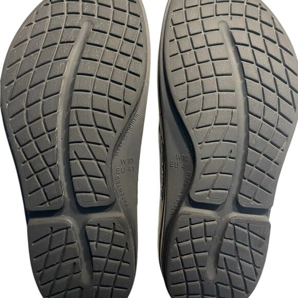OOFOS OOriginal Black Orthotic Sandals – Women’s Size 10 Comfort Shoe - Picture 4 of 6
